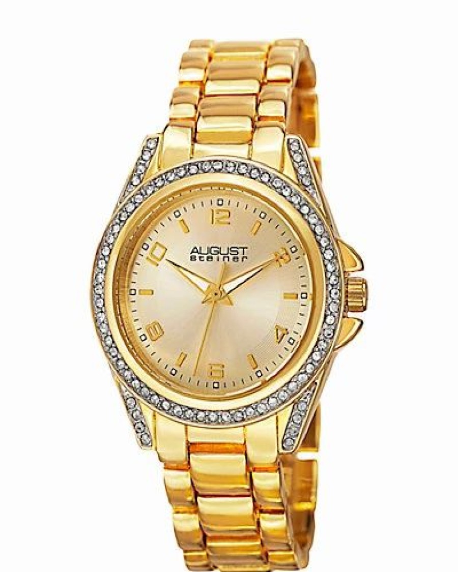 Watches * | August Steiner Women'S Metal Watch