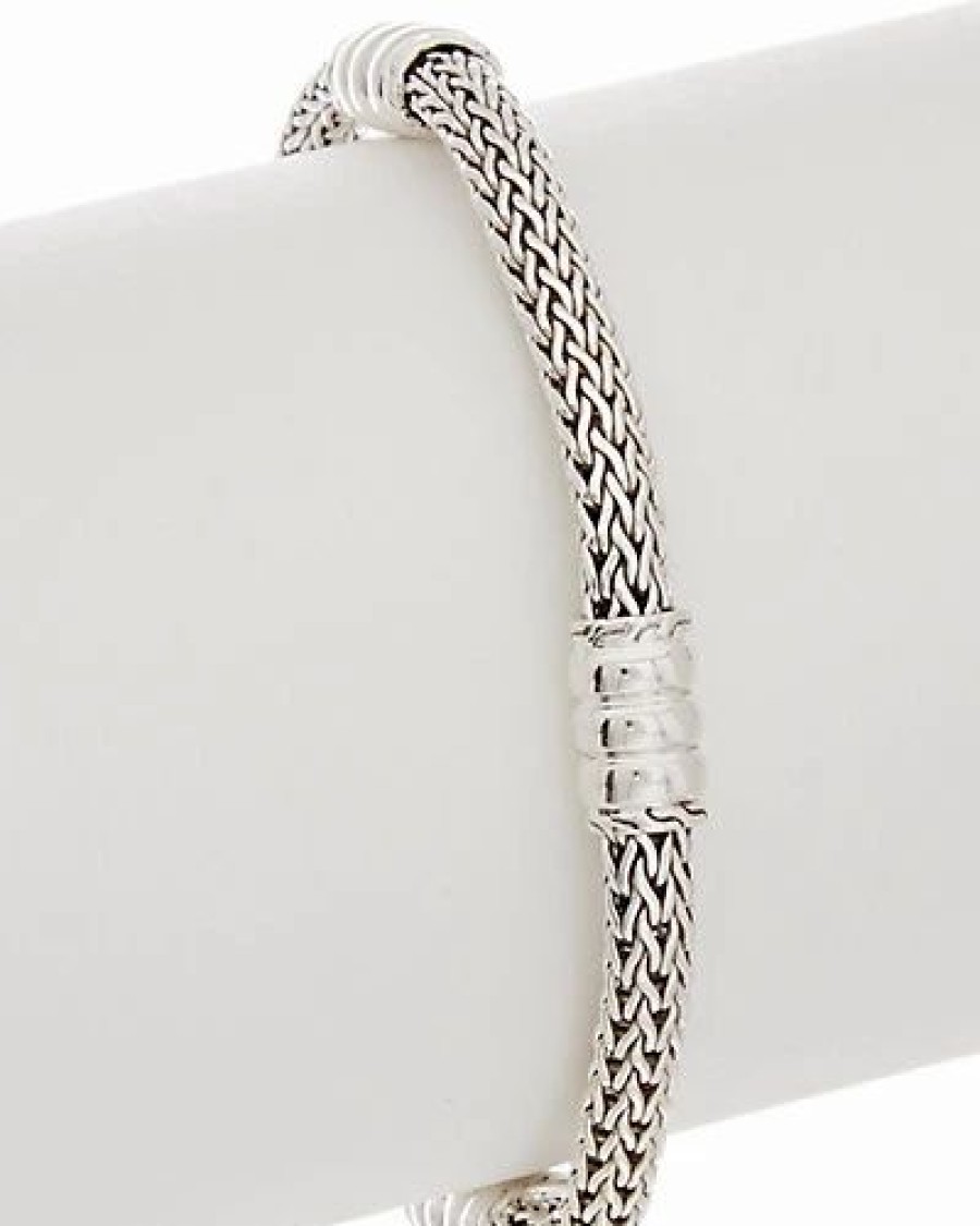 Bracelets * | John Hardy Bedeg Silver Four-Station Bracelet Women