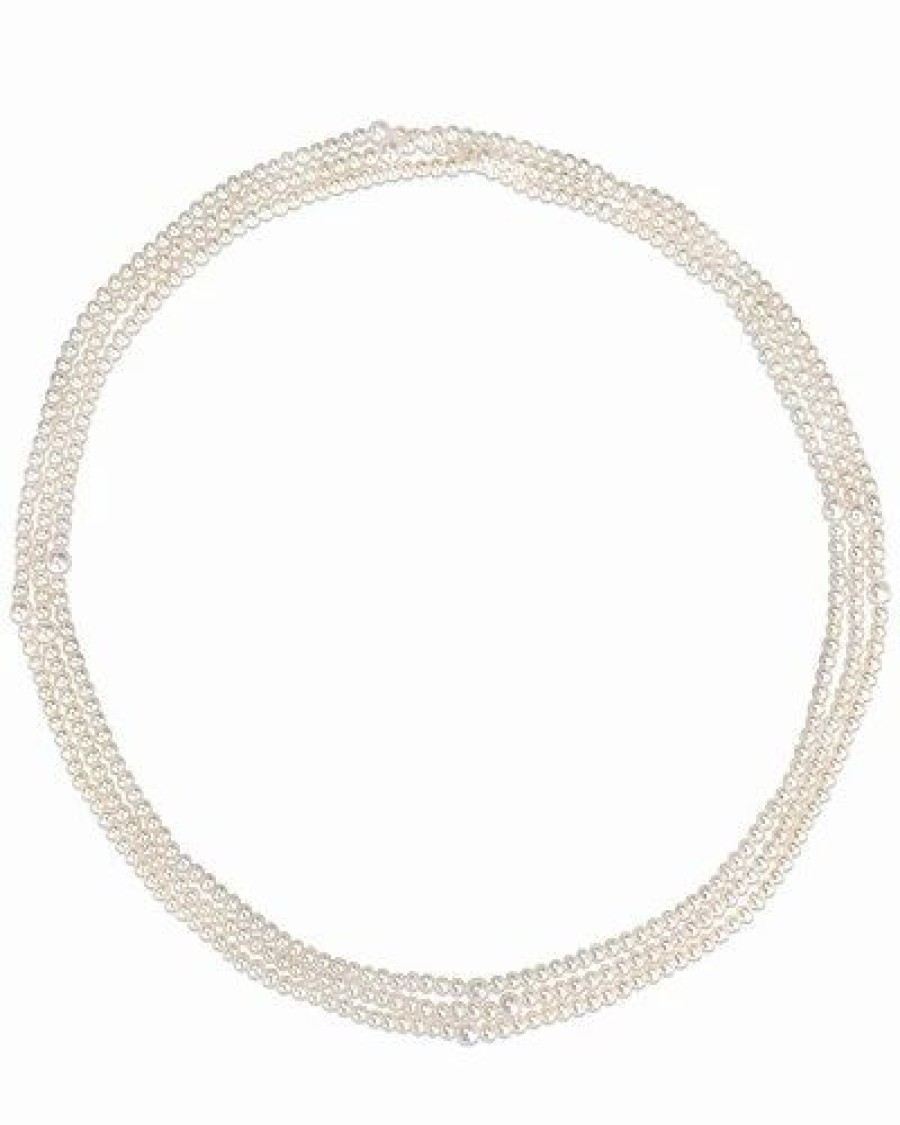 Necklaces * | Pearls 5-8.5Mm Pearl Endless Necklace Women