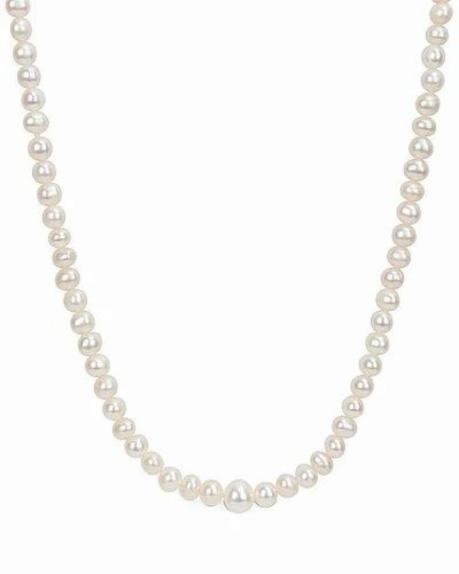 Necklaces * | Pearls 5-8.5Mm Pearl Endless Necklace Women