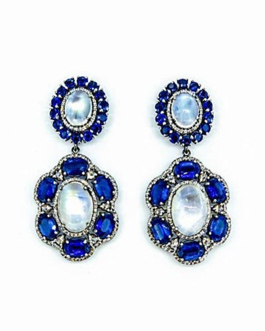 Earrings * | Arthur Marder Fine Jewelry 3.00 Ct. Tw. Diamond & Gemstone Earrings Women