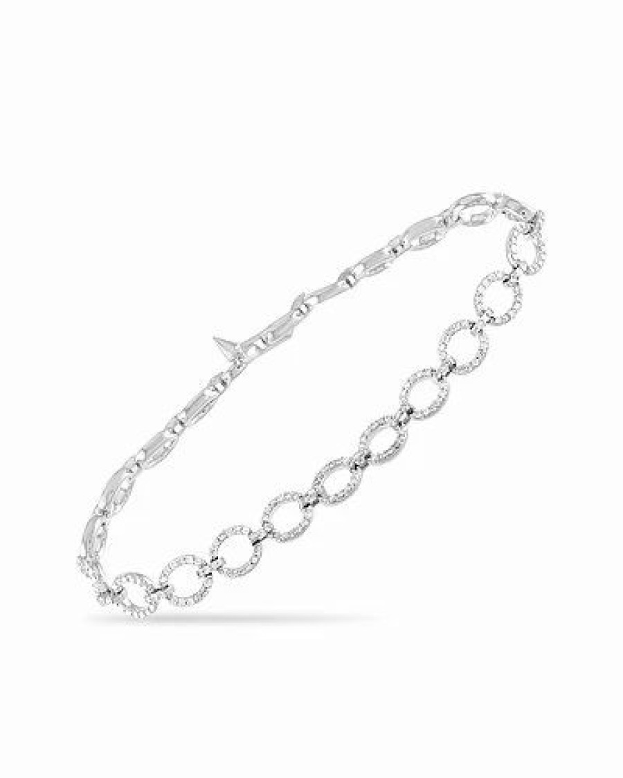 Bracelets * | Diamond Select Cuts 14K 1.10 Ct. Tw. Diamond Bracelet Women