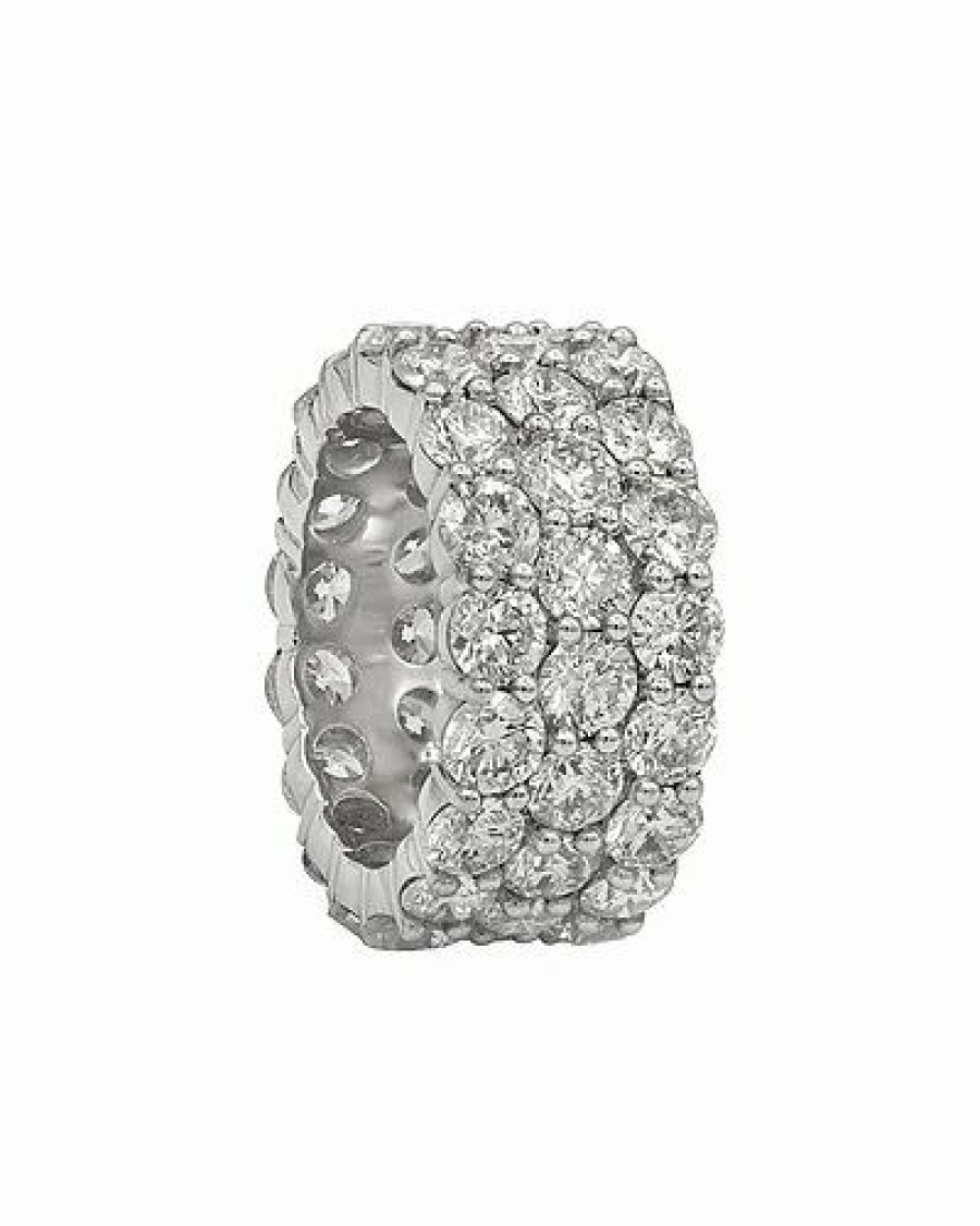 Rings * | Diana M. Fine Jewelry 18K 12.00 Ct. Tw. Diamond Ring Women