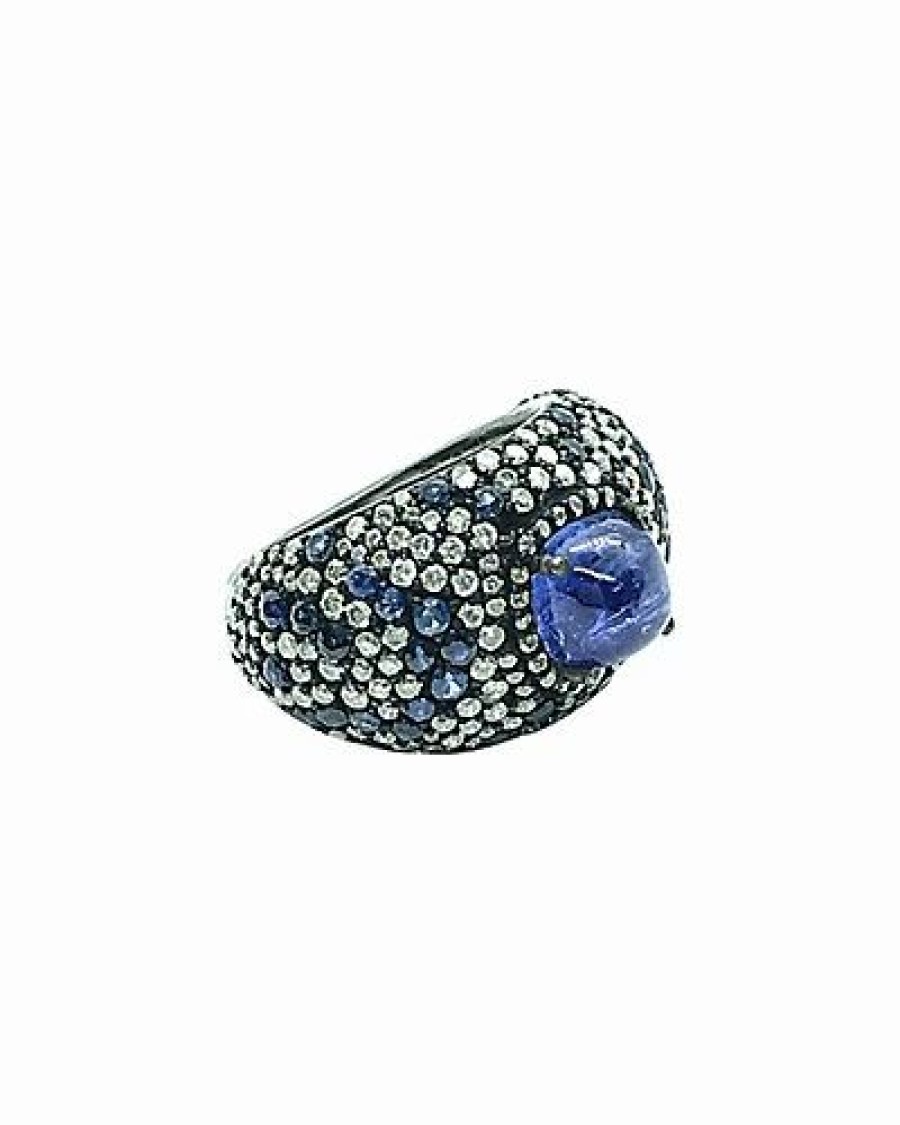 Rings * | Arthur Marder Fine Jewelry Silver 5.00 Ct. Tw. Diamond & Gemstone Ring Women