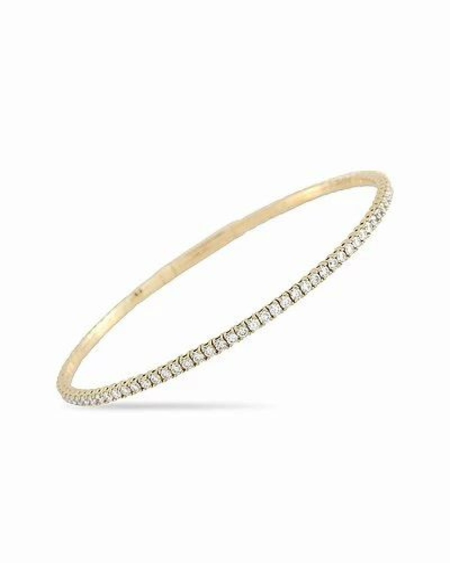 Bracelets * | Diamond Select Cuts 14K 1.65 Ct. Tw. Diamond Tennis Bracelet Women