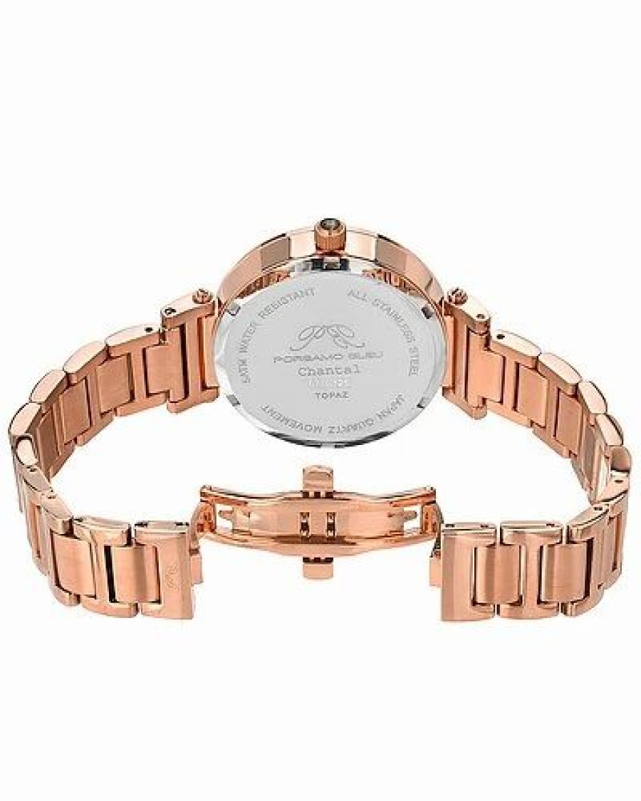 Watches * | Porsamo Bleu Women'S Chantal Topaz Watch