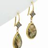 Earrings * | Rachel Reinhardt 14K Over Silver Gemstone Drop Earrings Women