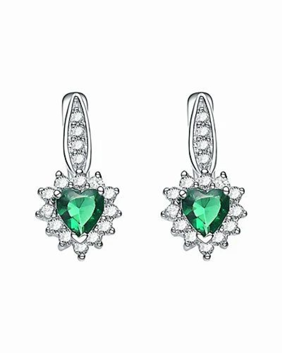 Earrings * | Genevive Silver Earrings Women