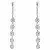 Earrings * | Diana M. Fine Jewelry 14K 0.40 Ct. Tw. Diamond Earrings Women