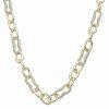 Necklaces * | Juvell 18K Two-Tone Plated Twisted Cable Necklace Women