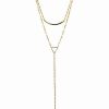 Necklaces * | Eye Candy La 24K Plated Audrey Necklace Women