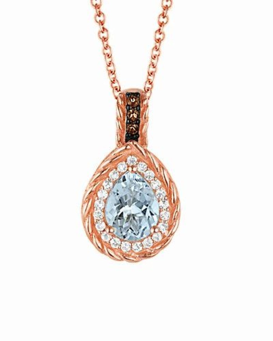 Necklaces * | Le Vian 14K Rose Gold 1.43 Ct. Tw. Gemstone Necklace Women