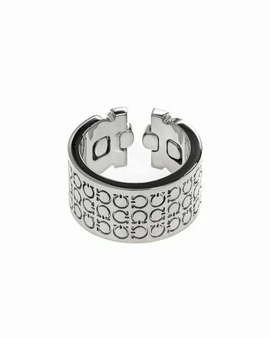 Rings * | Salvatore Ferragamo Ilver Gancini Ring Women