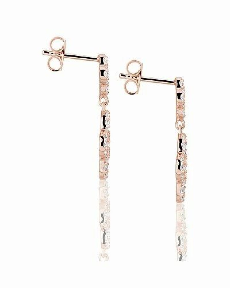 Earrings * | Suzy Levian Cz Jewelry Dangle Earrings Women