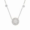 Pins * | Diana M. Fine Jewelry 18K 2.30 Ct. Tw. Diamond Necklace Women