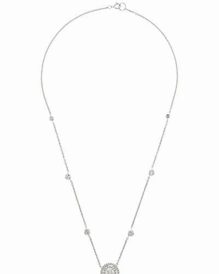 Pins * | Diana M. Fine Jewelry 18K 2.30 Ct. Tw. Diamond Necklace Women