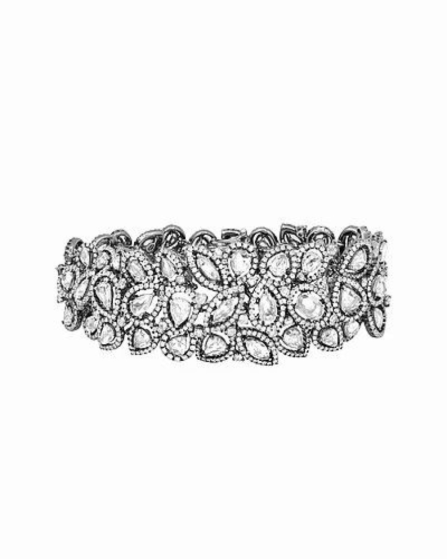 Bracelets * | Diana M. Fine Jewelry 18K 21.78 Ct. Tw. Diamond Bracelet Women