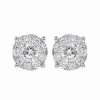 Earrings * | Diana M. 14K 1.10 Ct. Tw. Diamond Earrings Women