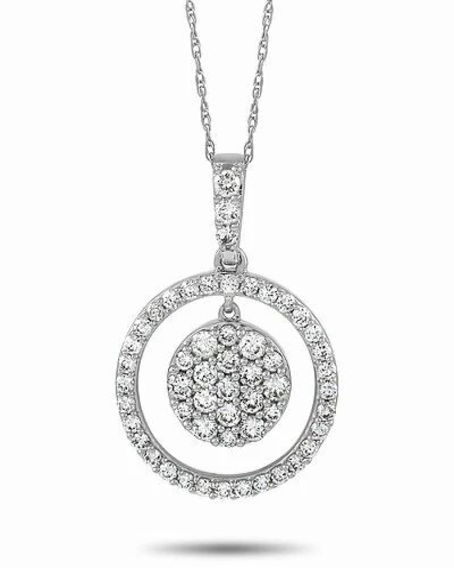 Necklaces * | Diamond Select Cuts 14K 0.75 Ct. Tw. Diamond Pendant Necklace Women