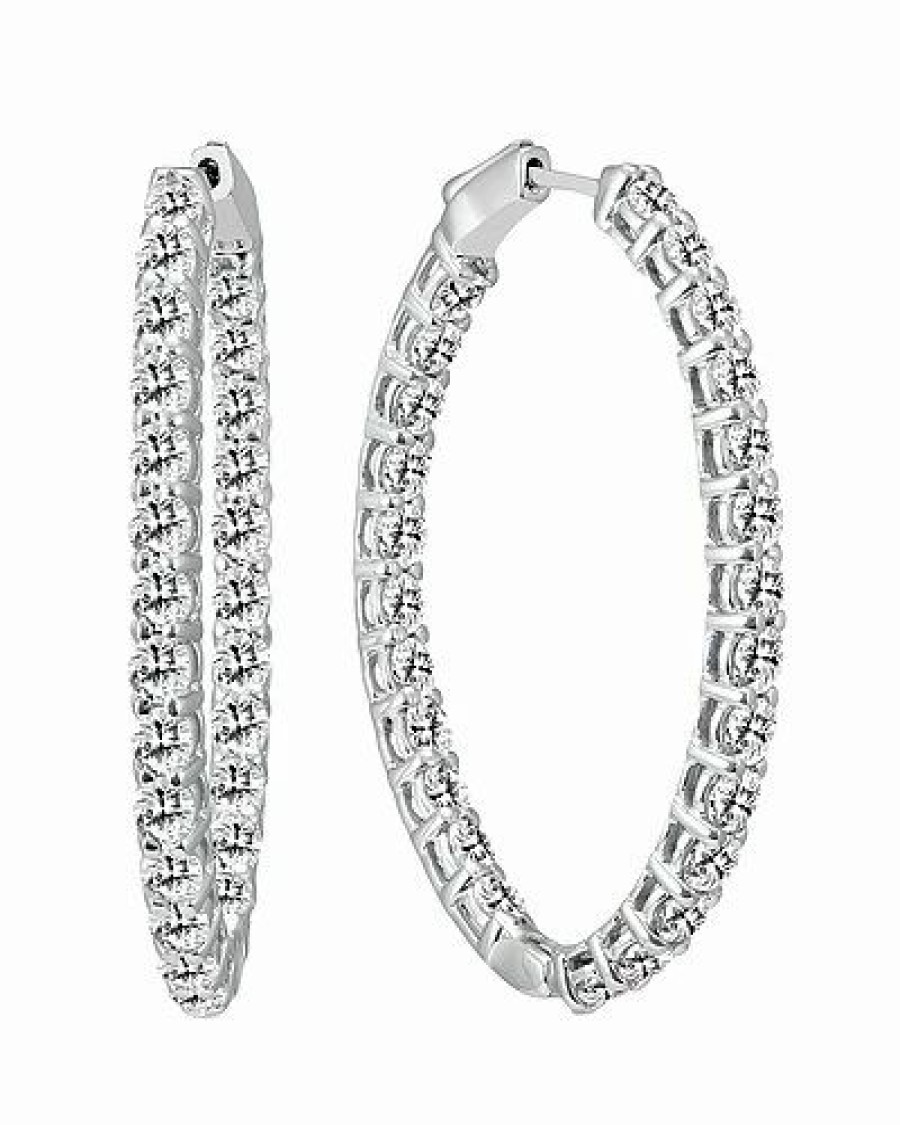 Earrings * | Diamond Select Cuts 14K 7.00 Ct. Tw. Diamond Earrings Women