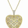 Necklaces * | Rina Limor 10K Diamond Pendant Necklace Women