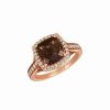 Rings * | Le Vian 14K Strawberry Gold 3.15 Ct. Tw. Smoky Quartz Ring Women