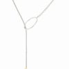 Necklaces * | Splendid Pearls Ver 9-10Mm South Sea Pearl Lariat Necklace Women