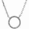 Necklaces * | Diamond Select Cuts Ver Diamond Necklace Women