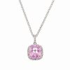 Pins * | Diana M. Fine Jewelry 14K 2.18 Ct. Tw. Diamond & Topaz Necklace Women