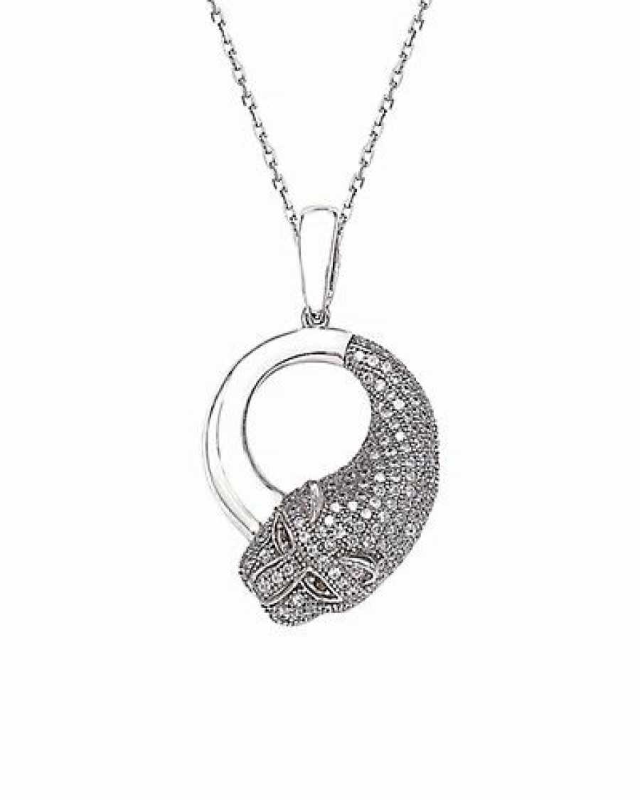 Necklaces * | Suzy Levian Cz Jewelry Pendant Necklace Women