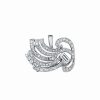 Pins * | Diana M. Fine Jewelry Platinum 5.15 Ct. Tw. Diamond Brooch Women