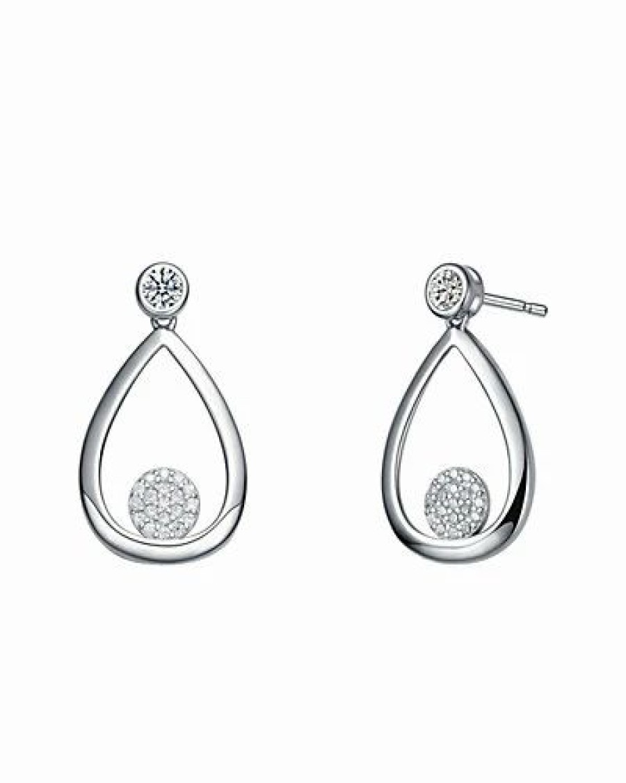 Earrings * | Genevive Silver Earrings Women