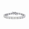 Bracelets * | Genevive Silver Bracelet Women