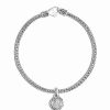 Bracelets * | John Hardy Classic Chain Silver 0.16 Ct. Tw. Diamond Charm Bracelet Women