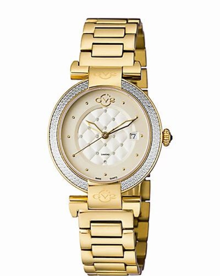 Watches * | Gv2 Women'S Berletta Diamond Watch