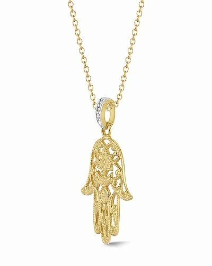 Necklaces * | I. Reiss 14K Diamond Necklace Women