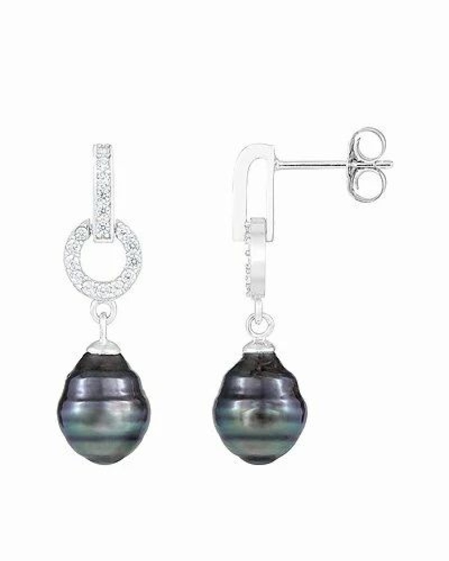 Earrings * | Splendid Pearls Ver 8-9Mm Pearl Earrings Women