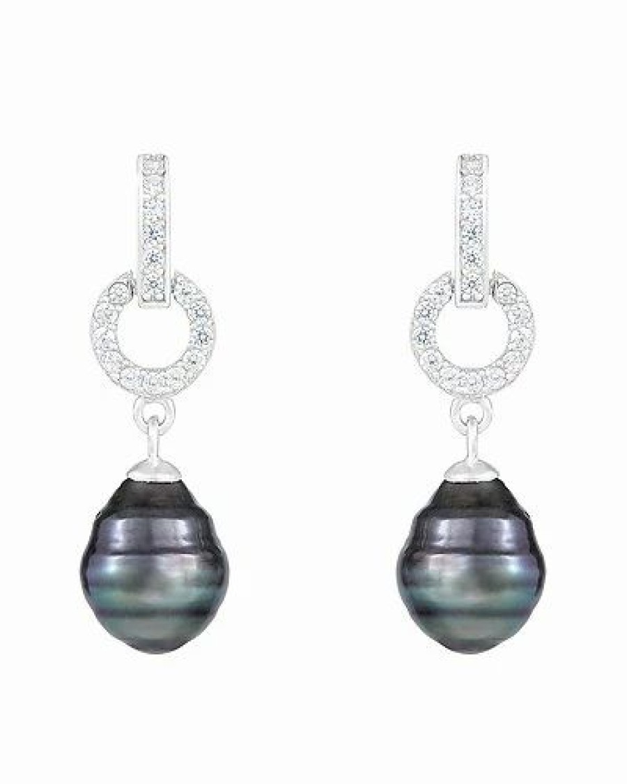 Earrings * | Splendid Pearls Ver 8-9Mm Pearl Earrings Women