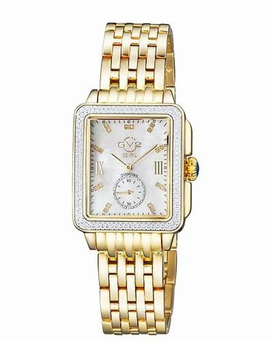 Watches * | Gv2 Women'S Bari Tortoise Diamond Watch