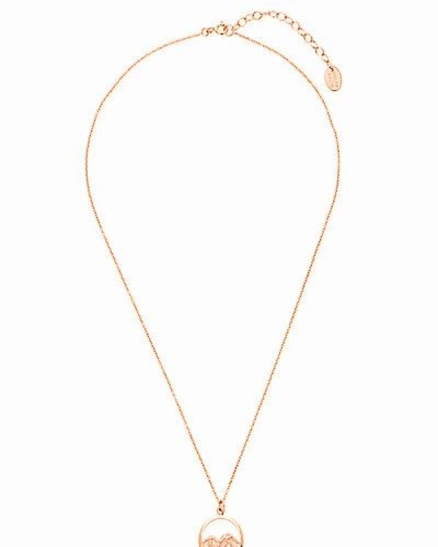 Necklaces * | Sterling Forever 14K Rose Gold Vermeil Pendant Necklace Women