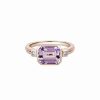 Rings * | Diamond Select Cuts 14K Rose Gold 1.60 Ct. Tw. Diamond & Lavender Quartz Ring Women