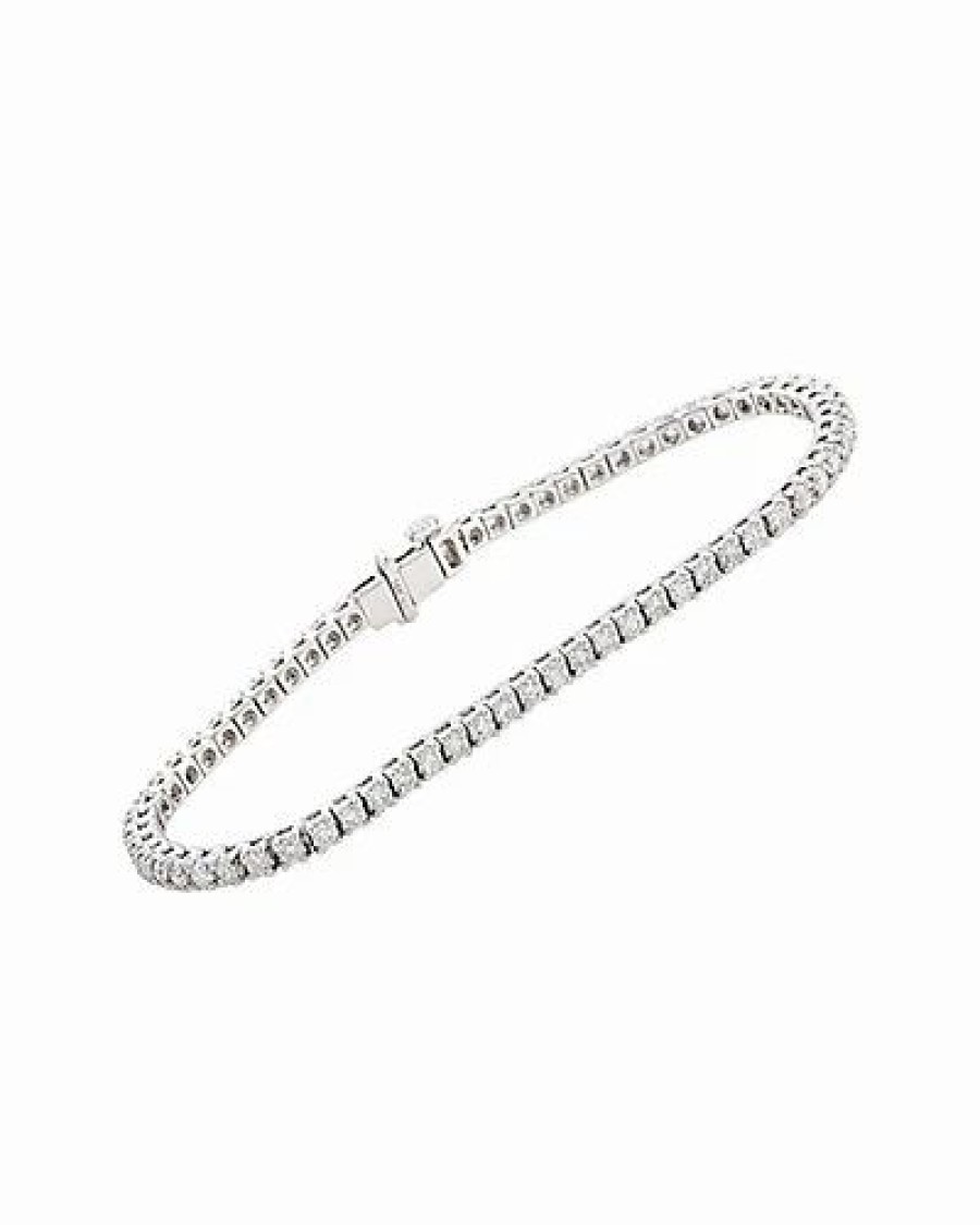 Bracelets * | Diamond Select Cuts 14K 2.46 Ct. Tw. Diamond Bracelet Women