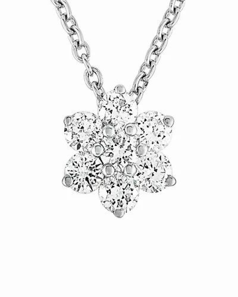 Necklaces * | Diamond Select Cuts 18K 0.60 Ct. Tw. Diamond Necklace Women