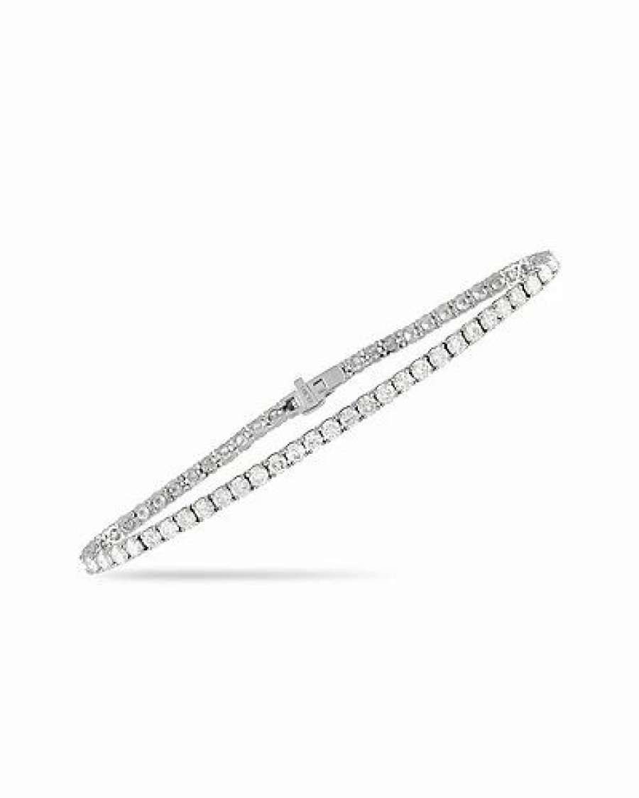 Bracelets * | Diamond Select Cuts 14K 6.10 Ct. Tw. Diamond Tennis Bracelet Women