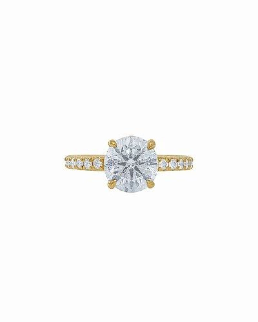 Rings * | Diana M. Fine Jewelry 18K 0.45 Ct. Tw. Diamond Ring Women