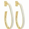 Earrings * | Sabrina Designs 14K Enamel Hoops Women