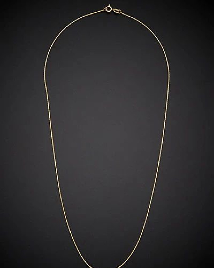 Necklaces * | 14K Italian Gold Round Forzentina Necklace Women