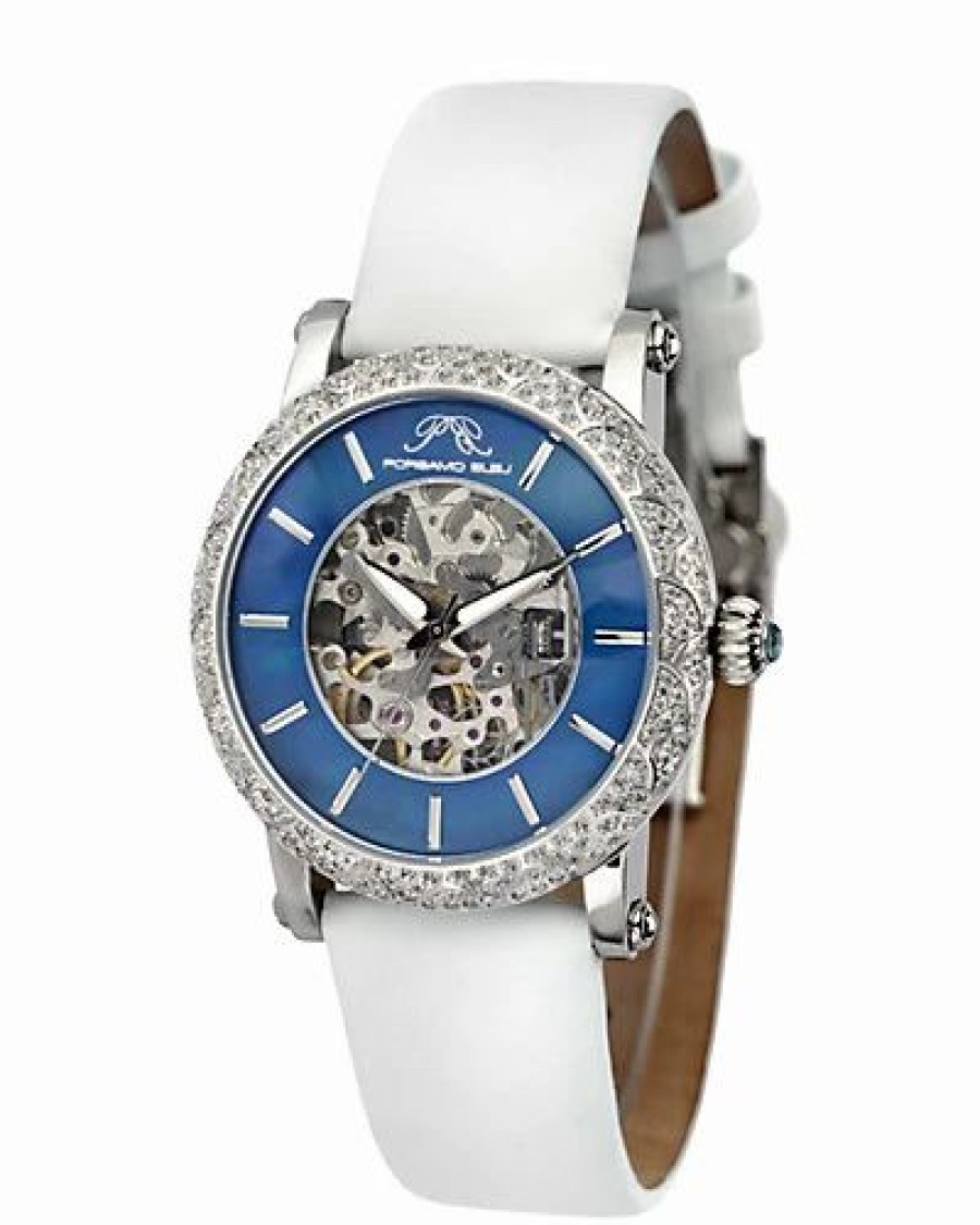 Watches * | Porsamo Bleu Automatic Women'S Liza Topaz Watch