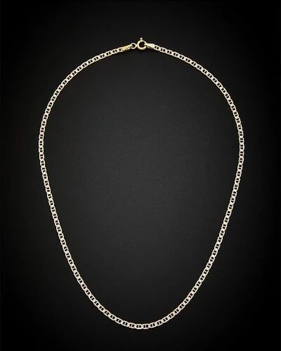 Necklaces * | 14K Italian Gold Mariner Necklace Women