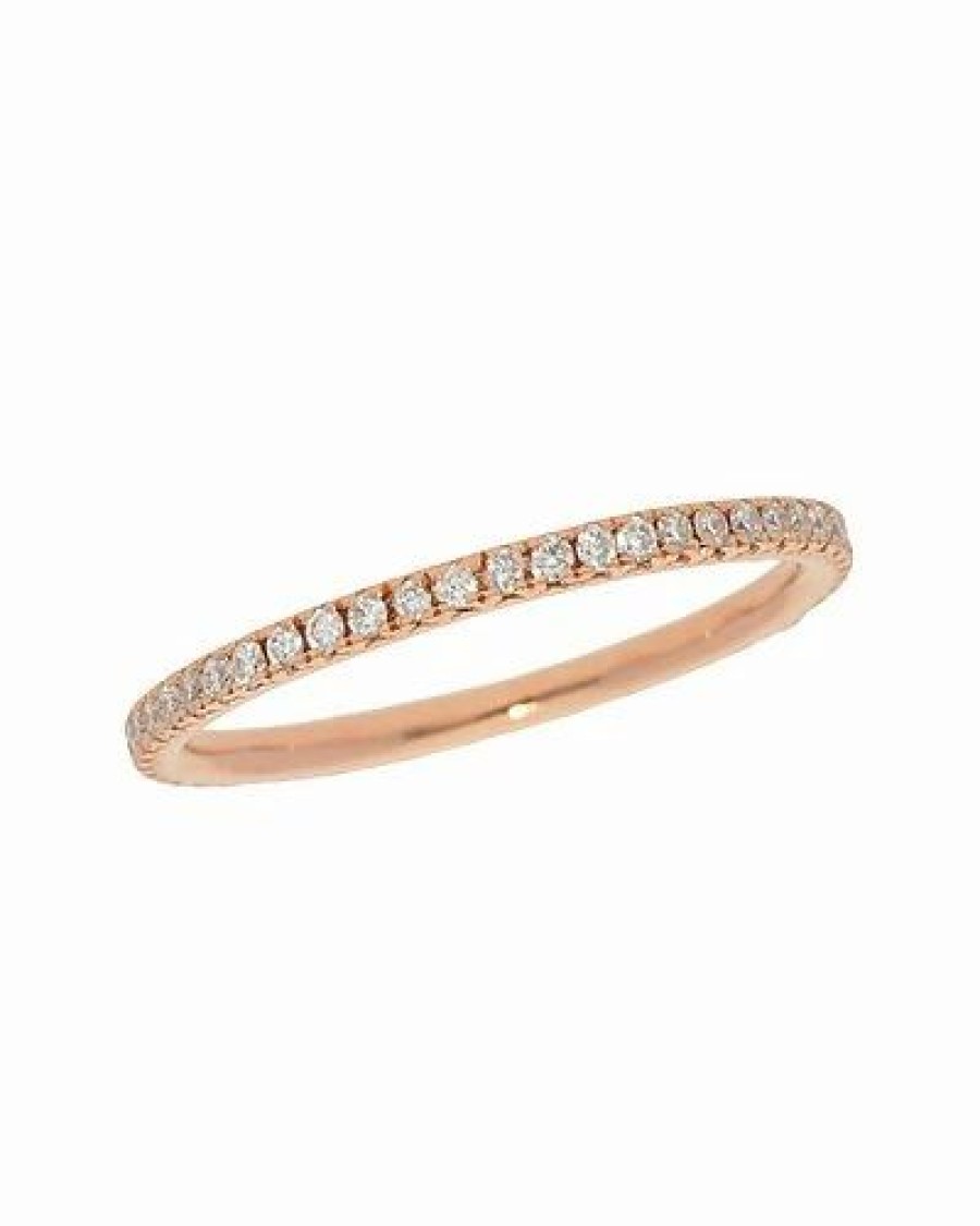 Rings * | Nephora 14K Rose Gold 0.30 Ct. Tw. Diamond Eternity Ring Women